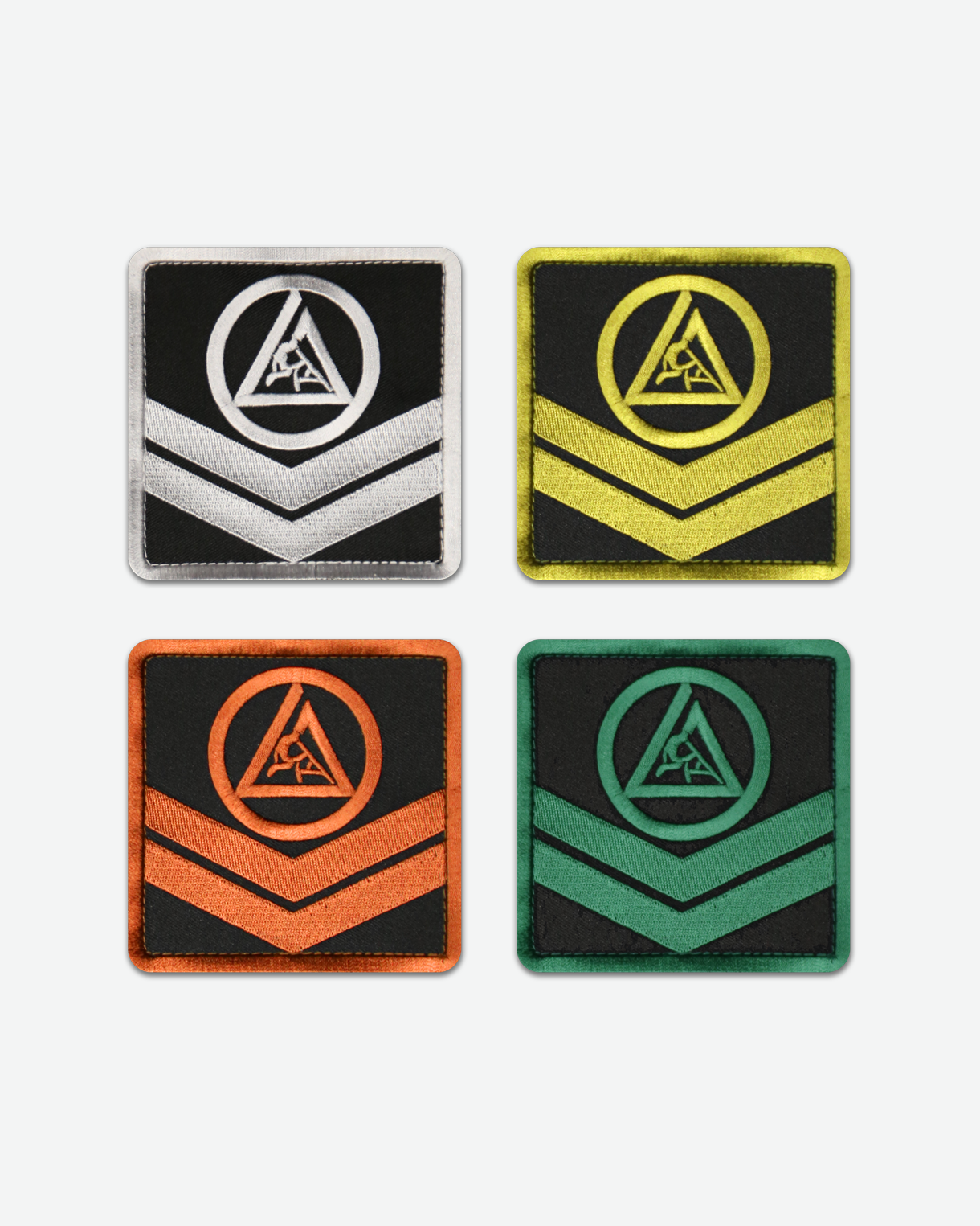 Kids Velcro Chevron Patch (4 in)