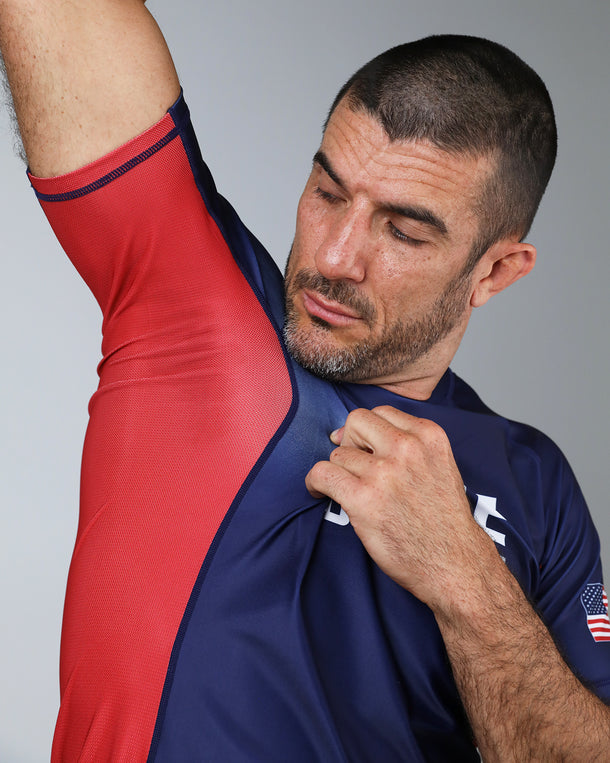 Americana Short-Sleeve Rashguard (Men)