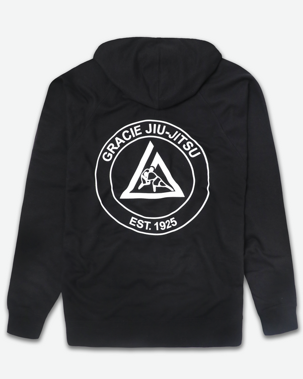 Moletom com capuz Gracie Zip Preto