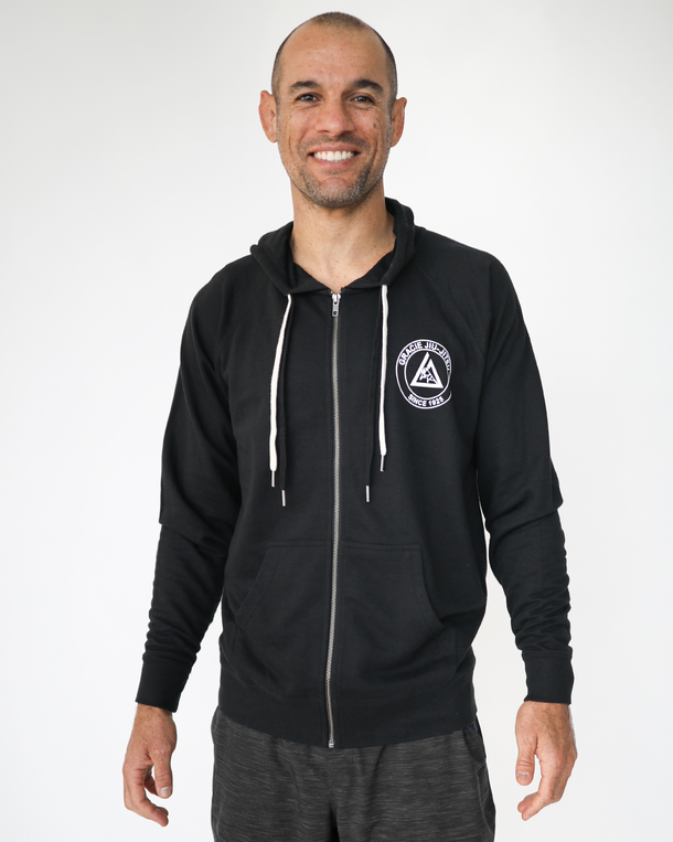 Moletom com capuz Gracie Zip Preto