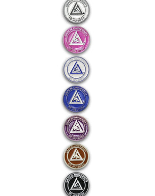 Gracie Rank Enamel Pin