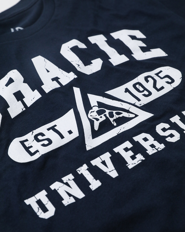 Navy Gracie University Tee (Women)