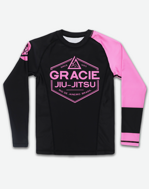 Pink Long-Sleeve Rashguard (Kids)