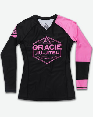 Pink Rank Long-Sleeve Rashguard V2 (Women)