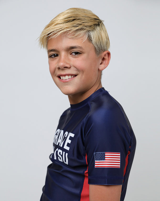 Americana Short-Sleeve Rashguard (Kids)