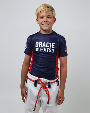 Americana Short-Sleeve Rashguard (Kids)