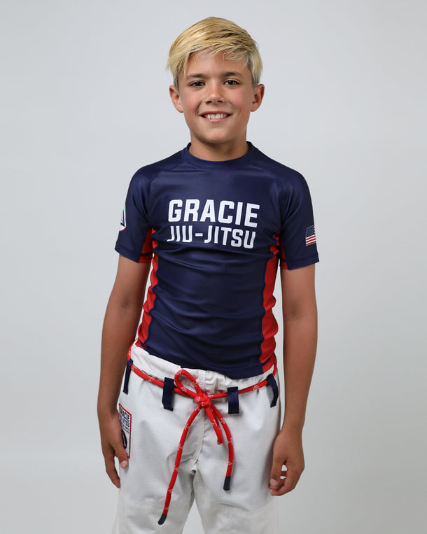 Americana Short-Sleeve Rashguard (Kids)