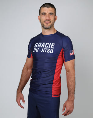 Americana Short-Sleeve Rashguard (Men)