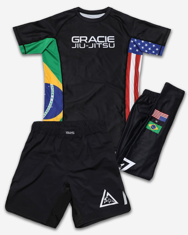Flag Short-Sleeve No-Gi Custom Kit (Men)