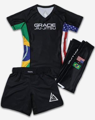 Flag Short-Sleeve No-Gi Custom Kit (Women)
