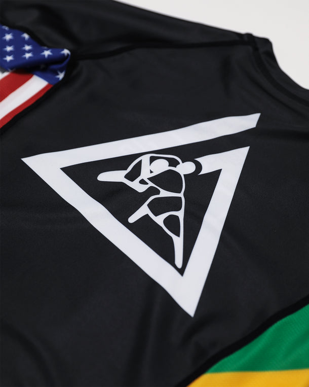 Flag Short-Sleeve Rashguard (Women)