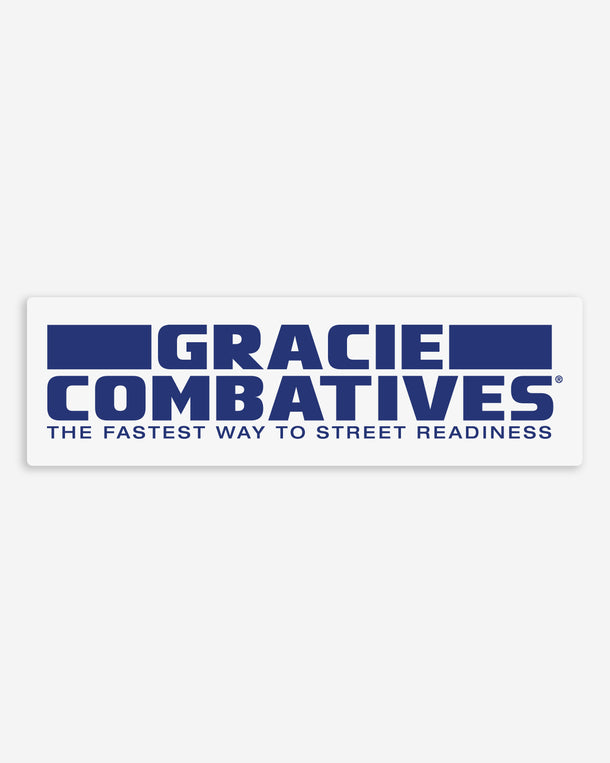 Pegatina del programa Gracie Jiu-Jitsu (9 pulgadas)