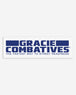 Pegatina del programa Gracie Jiu-Jitsu (9 pulgadas)