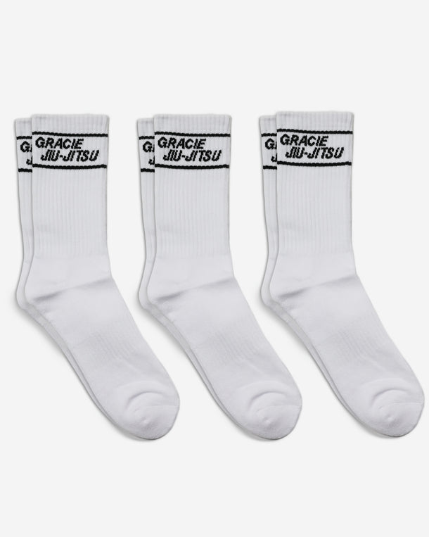 Gracie Jiu-Jitsu Socks 3-Pack
