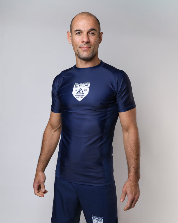 Navy GST Short-Sleeve Rashguard (Men)