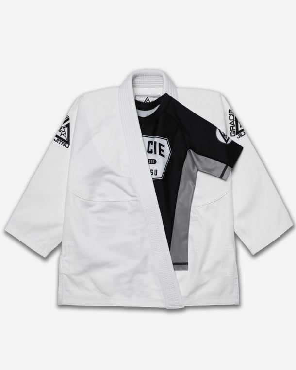Rank Pearl Gi & Short-Sleeve Rashguard Kit (Kids)