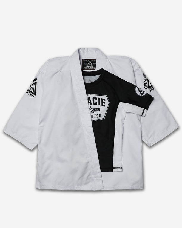 Classic Lightweight Gi & Short-Sleeve Rashguard Kit (Kids)