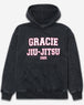 Pink Collegiate Hoodie (Black Leopard)