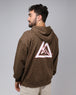Pink Collegiate Hoodie (Brown Leopard)