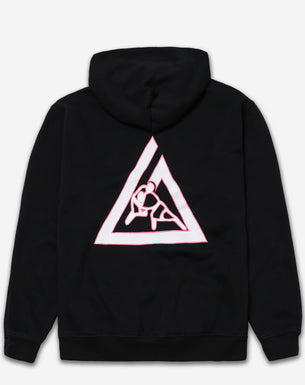 Pink Collegiate Hoodie (Black)