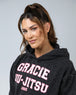 Pink Collegiate Hoodie (Black Leopard)