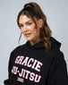 Pink Collegiate Hoodie (Black)