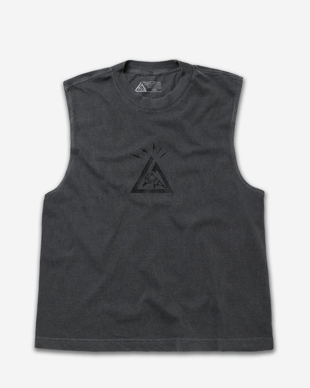 Charcoal Snake Heavyweight Muscle Tee (Men)