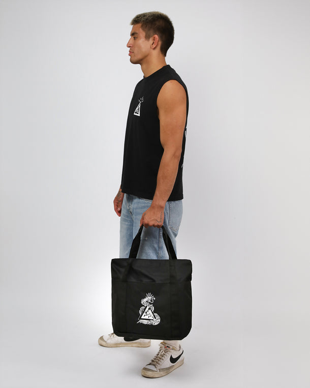Snake Zipper Tote