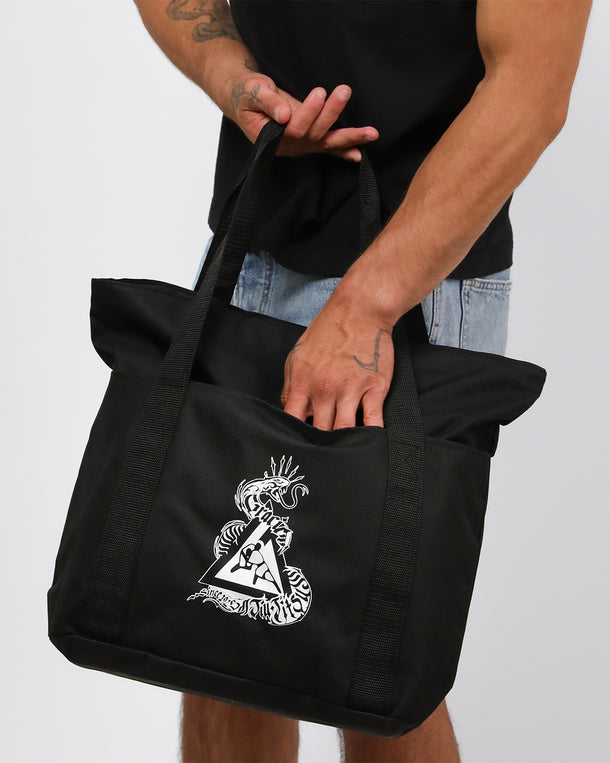 Snake Zipper Tote