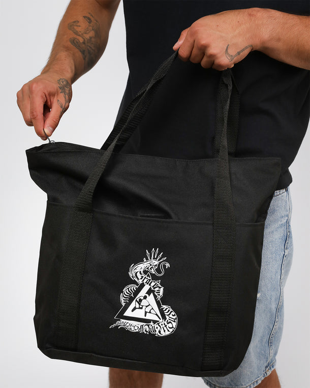 Snake Zipper Tote
