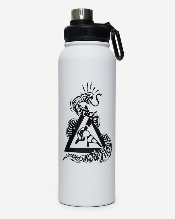 Snake 33 oz. Water Bottle (White)