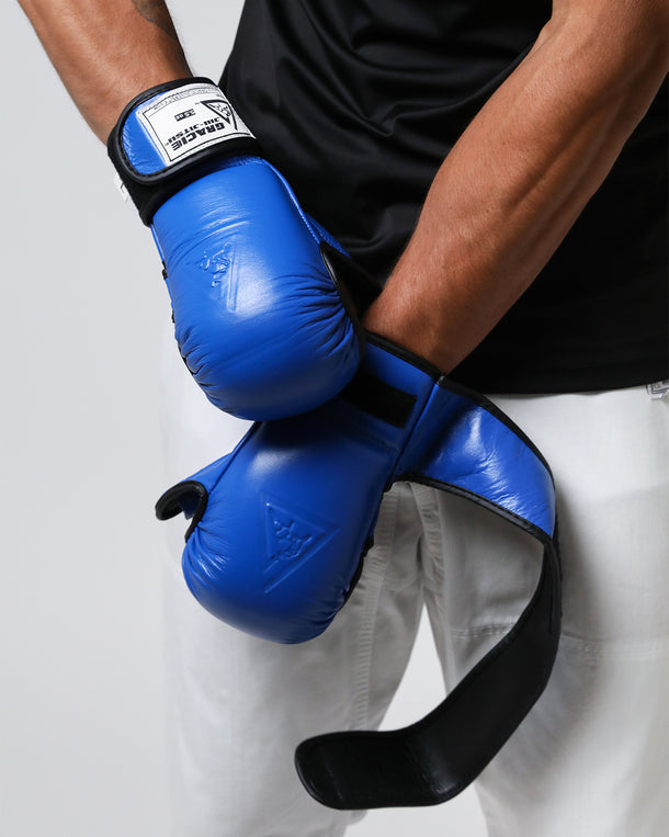 Gracie Sparring Gloves (Leather 5.5oz)